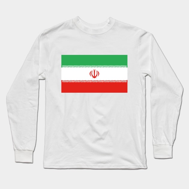 Iran Long Sleeve T-Shirt by Wickedcartoons